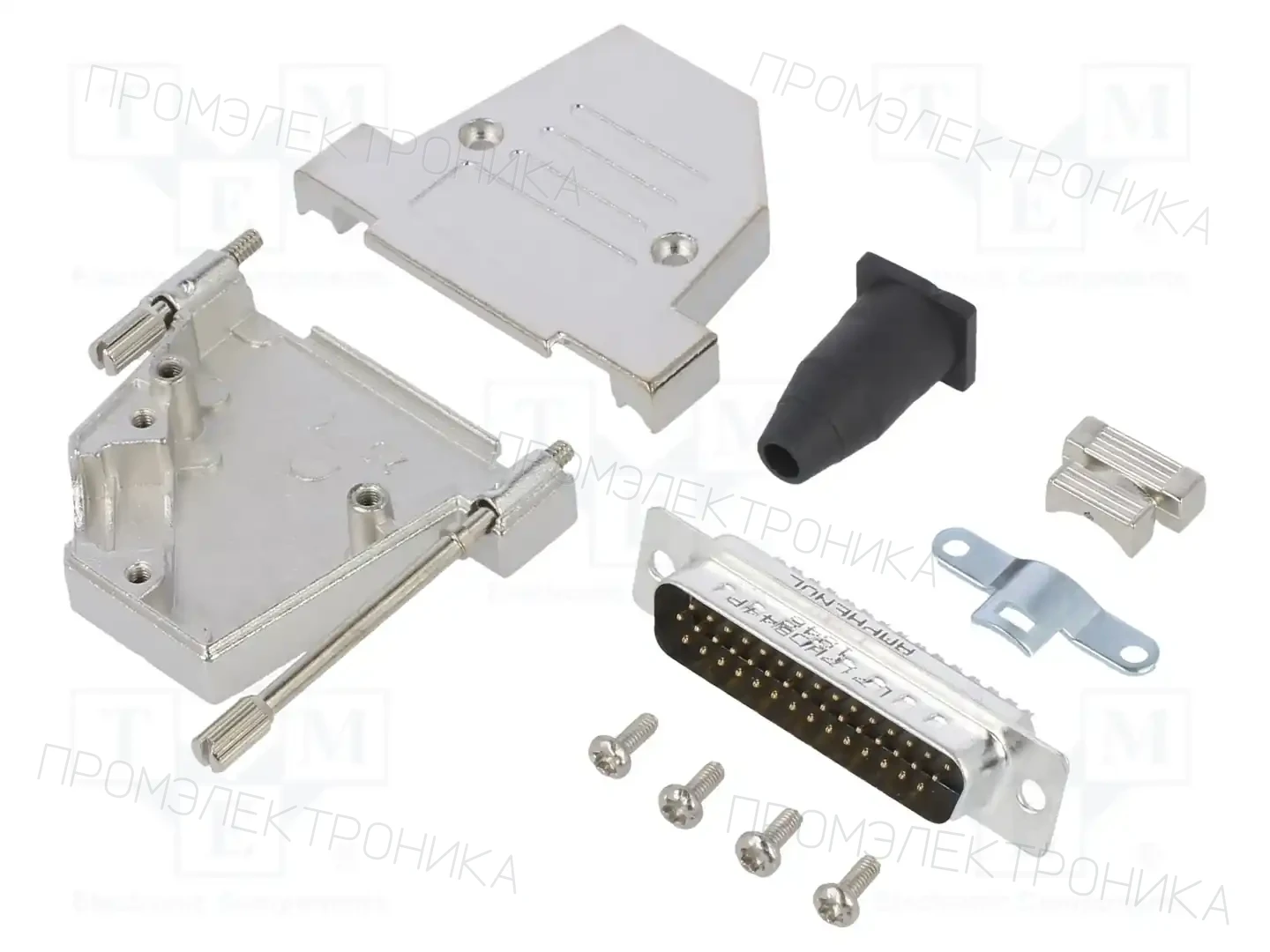 AMPHENOL COMMUNICATIONS SOLUTIONS L17DTSL25-RG-LJS-S+L717HDB44P — Комплектные штекеры D-Sub