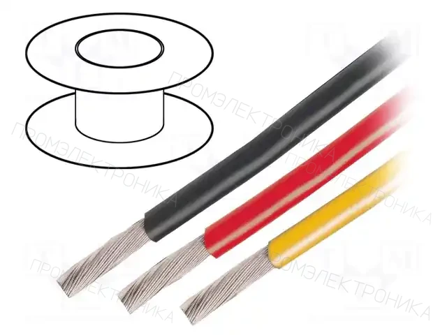 ALPHA WIRE 3075 GY005 — Провода одножильные - тросик