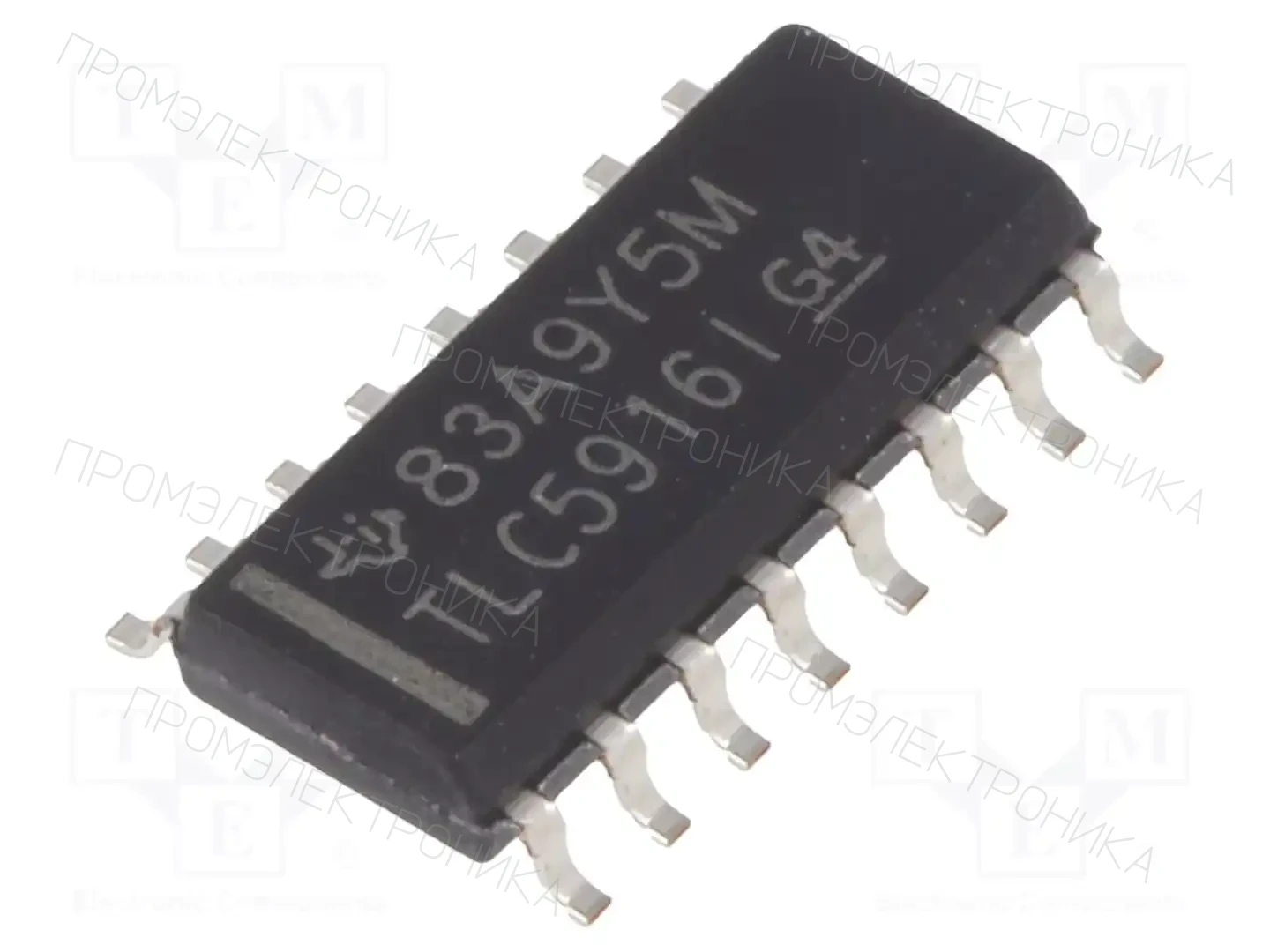 Texas Instruments TLC5916ID — Светодиодные драйверы