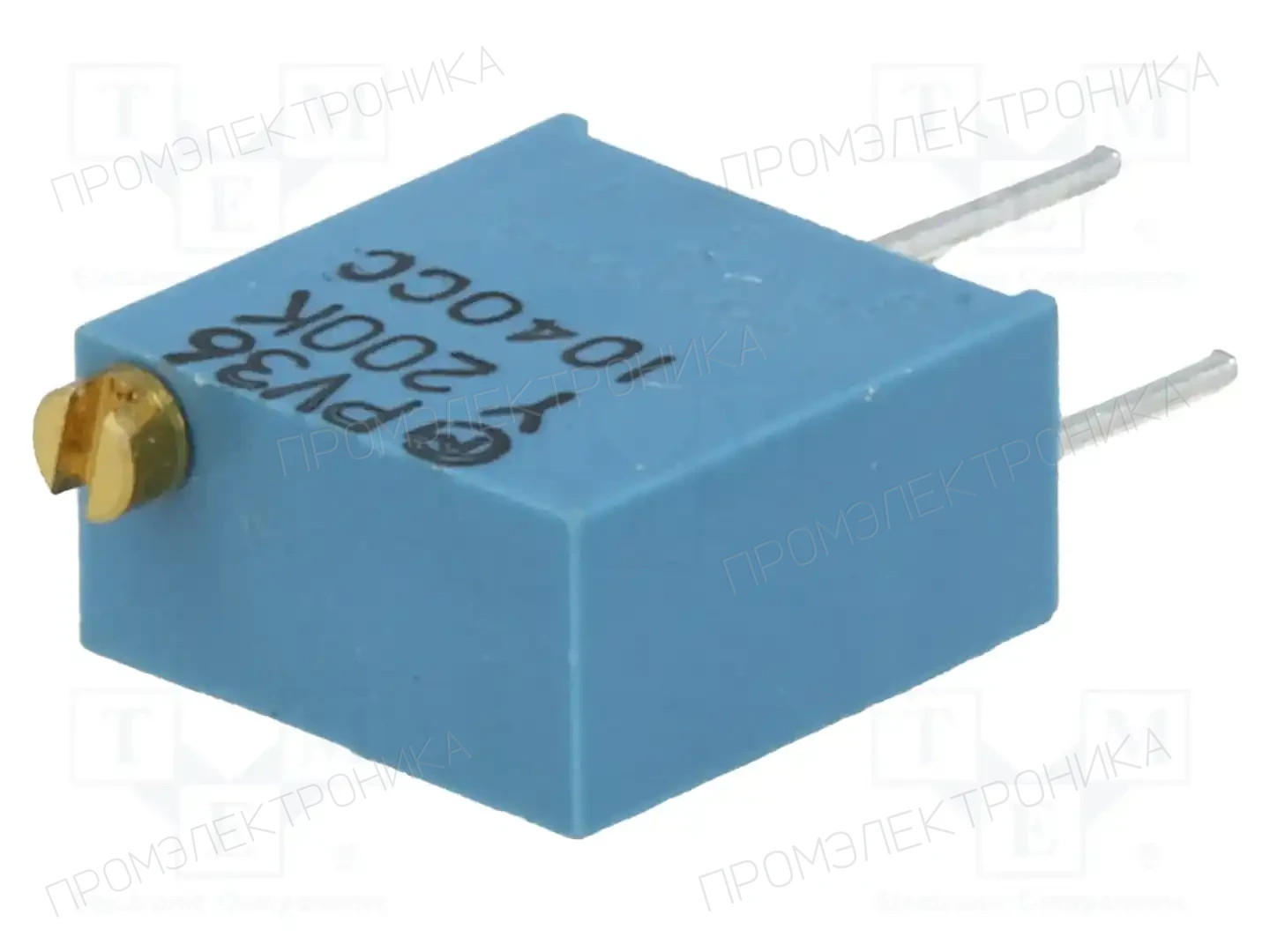 BOURNS PV36Y204C01B00 — Потенциометры THT многооборотные 3/8 дм