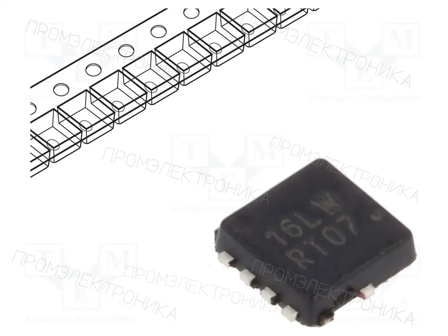 onsemi NVTFS5116PLWFTAG — Транзисторы с каналом P SMD