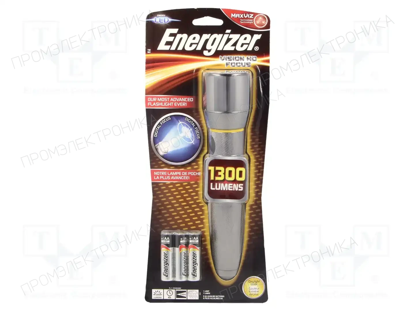 ENERGIZER METAL LED 6AA — Фонарики