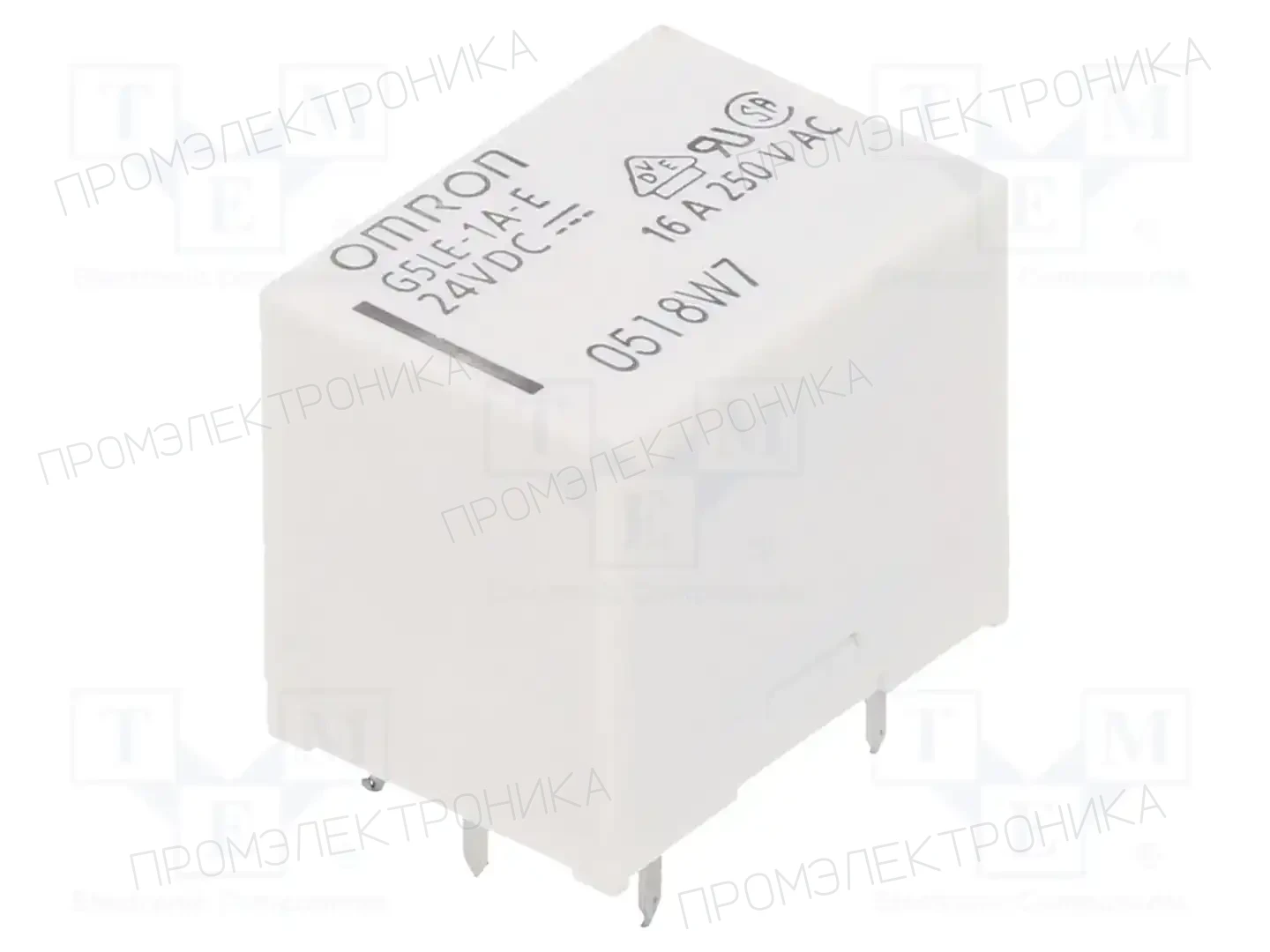 OMRON Electronic Components G5LE-1A-E DC24 — Реле электромагн. миниатюрные