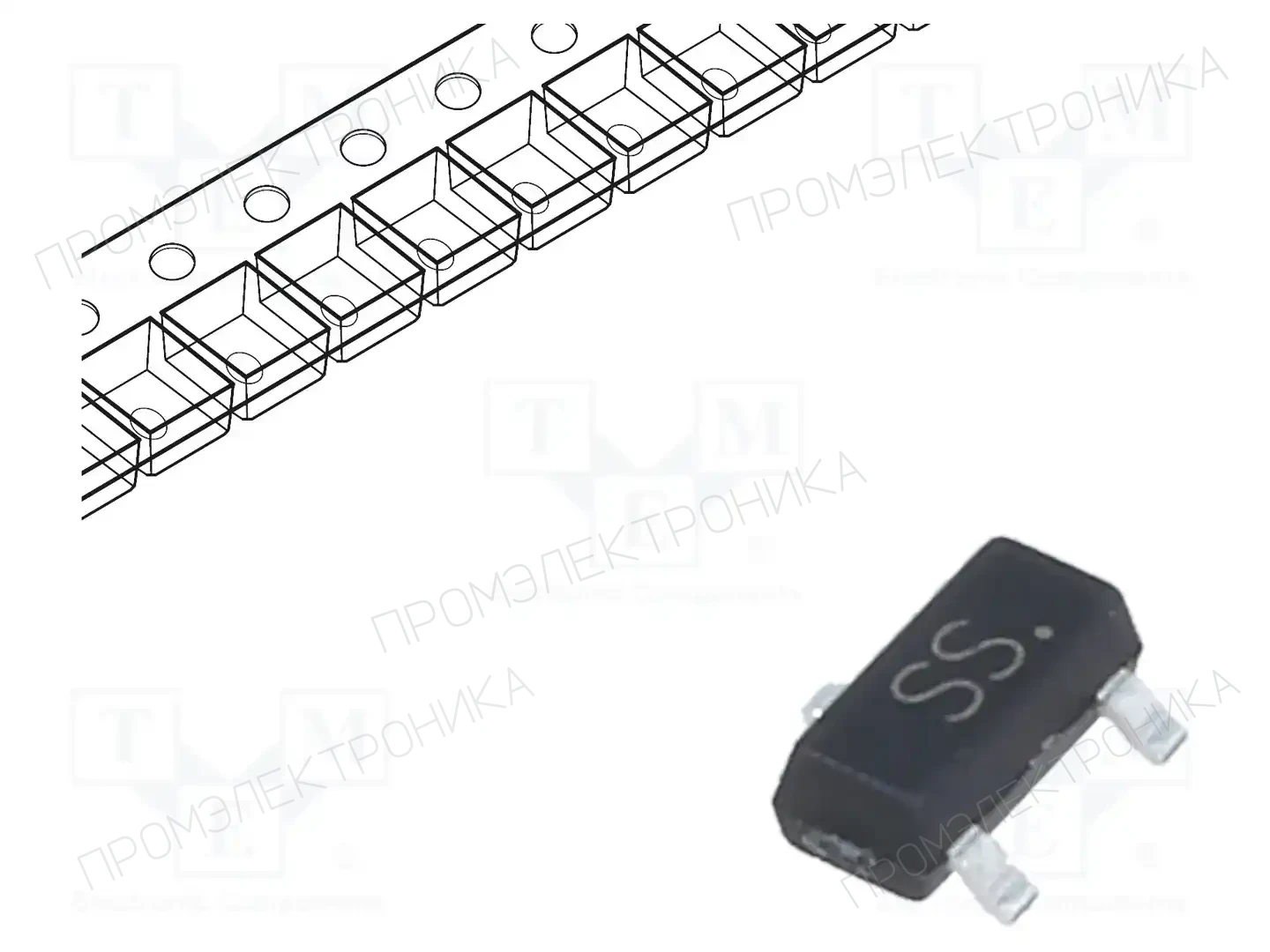 MICRO COMMERCIAL COMPONENTS BSS138-TP — Транзисторы с каналом N SMD