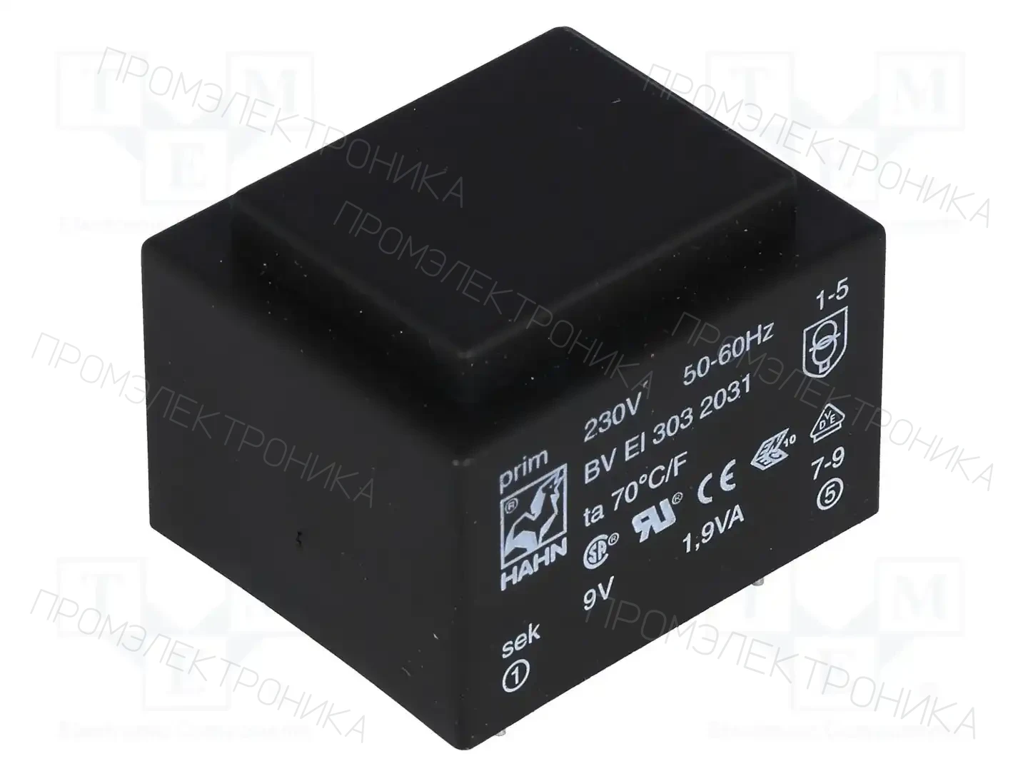 HAHN BV EI 303 2031 — Трансформаторы PCB