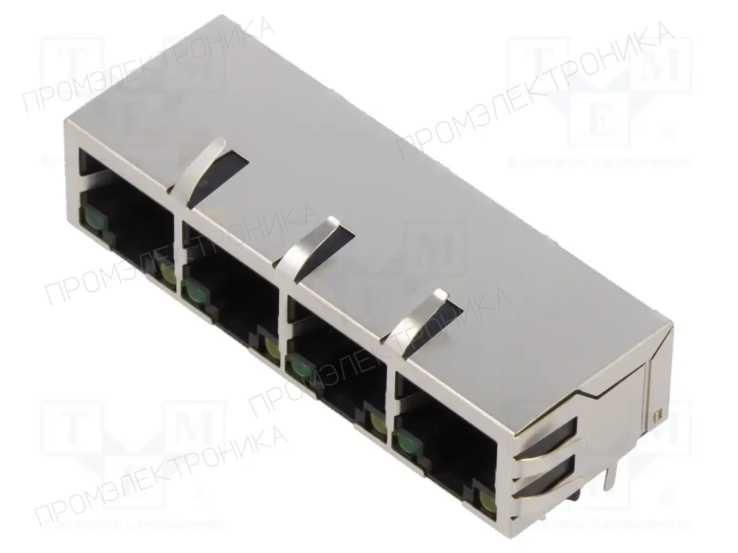 ADAM TECH MTJG-4-88TX1-FSD-PG-LH-M4C — Разъeмы RJ
