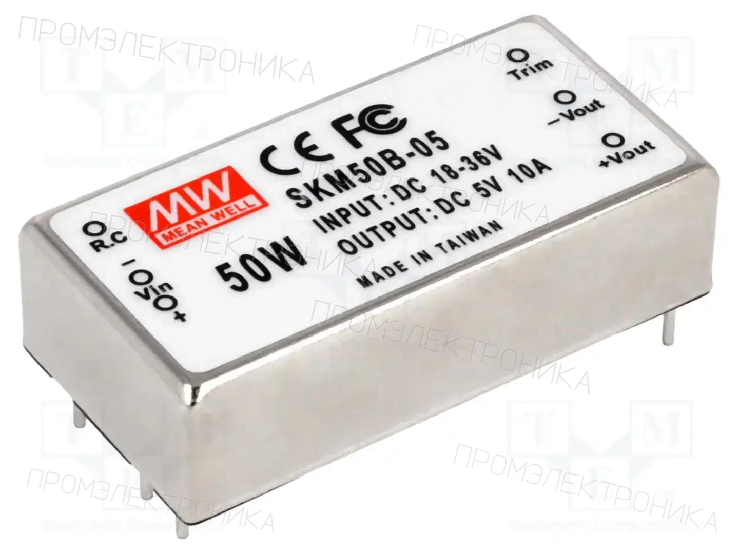 MEAN WELL SKM50B-05 — Преобразователи DC/DC