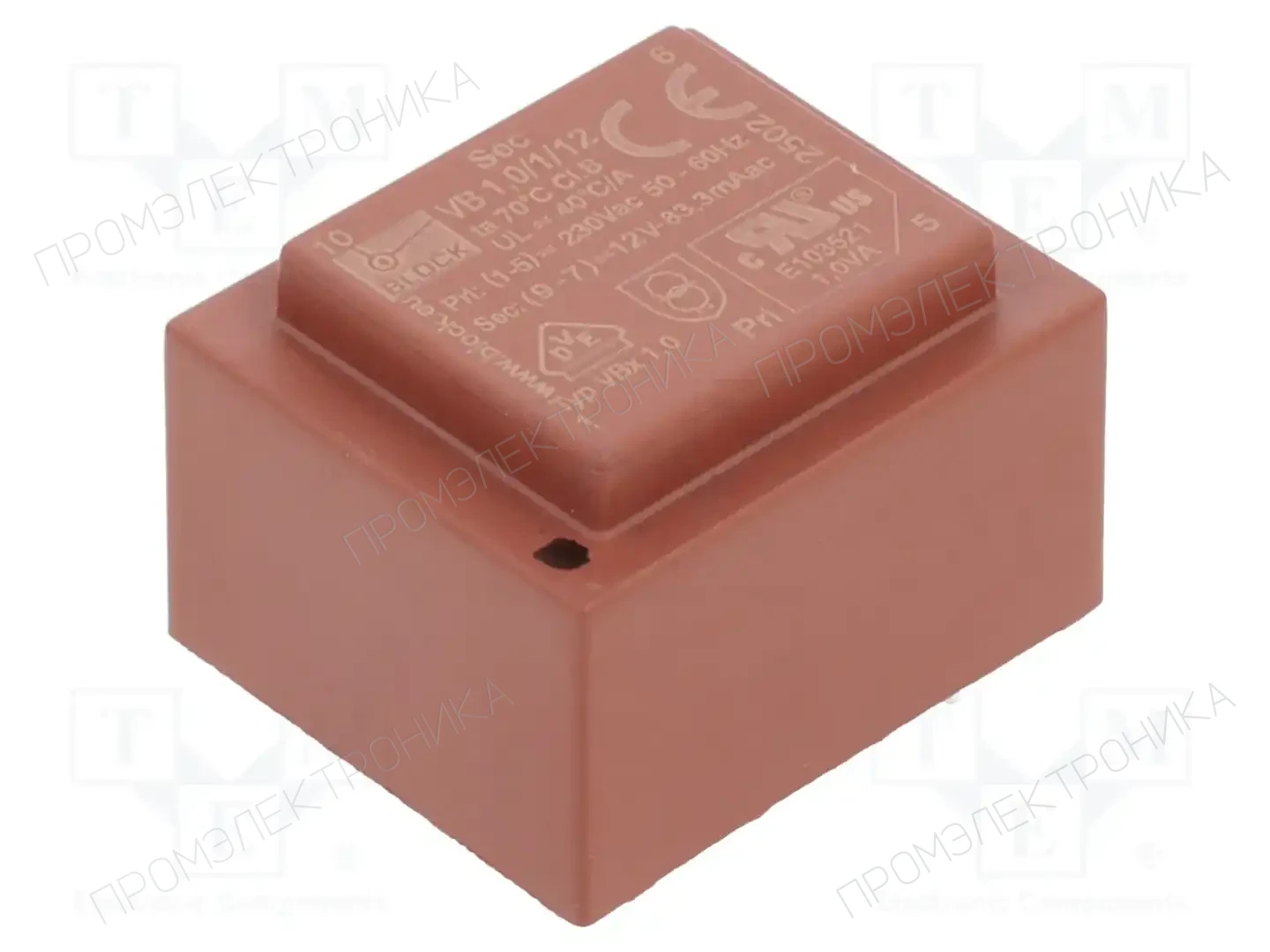 BLOCK VB 1,0/1/12 — Трансформаторы PCB