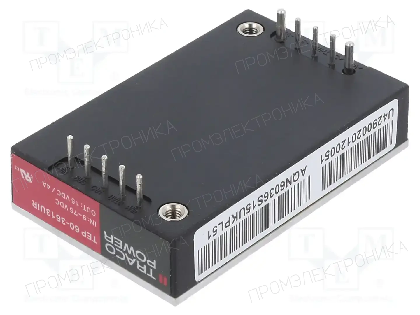 TRACO POWER TEP 60-3613UIR — Преобразователи DC/DC
