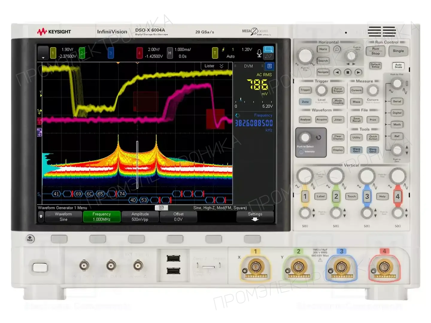 KEYSIGHT DSOX6004A — Осциллоскопы цифровые