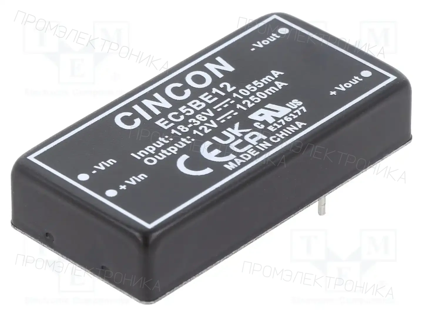 CINCON EC5BE12 — Преобразователи DC/DC