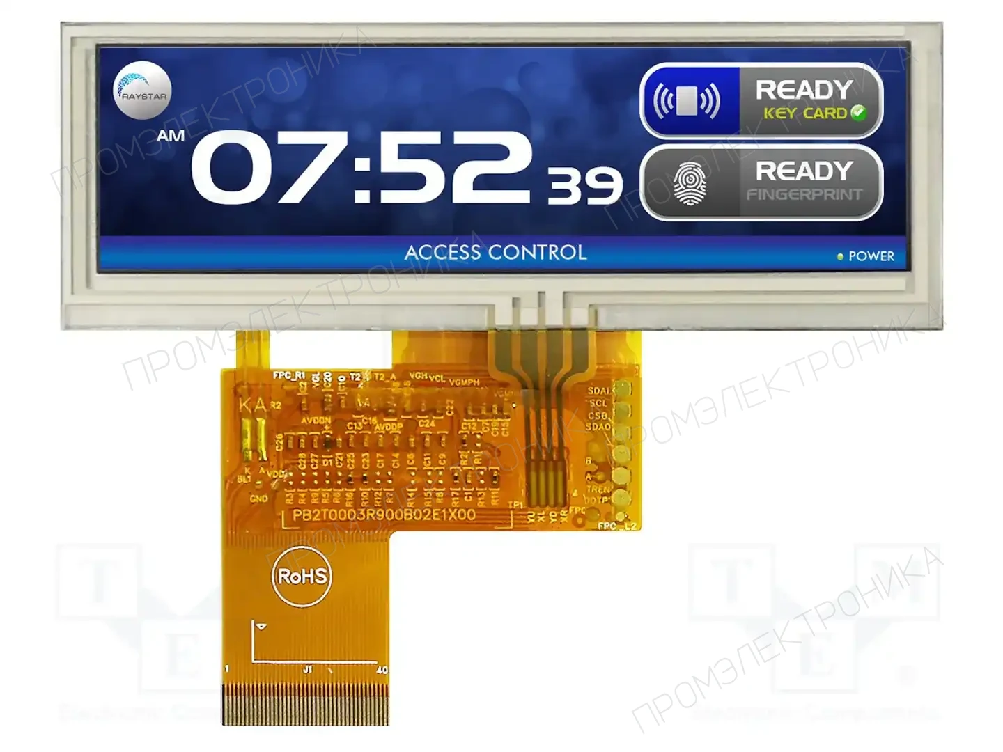 RAYSTAR OPTRONICS RFS390B-ALW-DNS — Дисплеи TFT