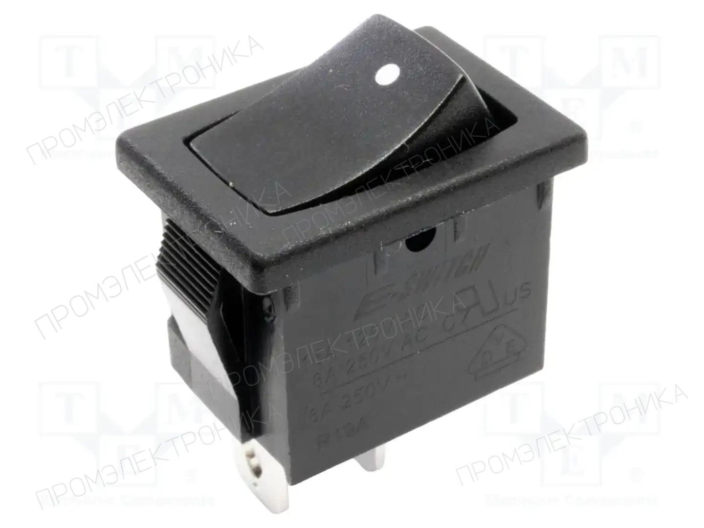 E-SWITCH R1966FBLKBLKAF — Переключатели типа Rocker