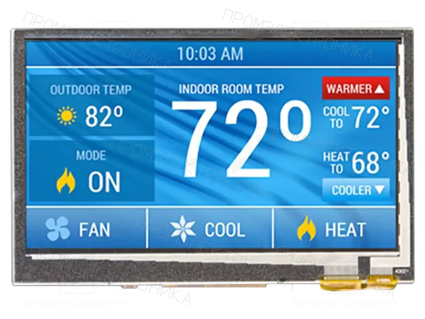 DISPLAYTECH DT043BTFT-PTS2 — Интеллигентные дисплеи