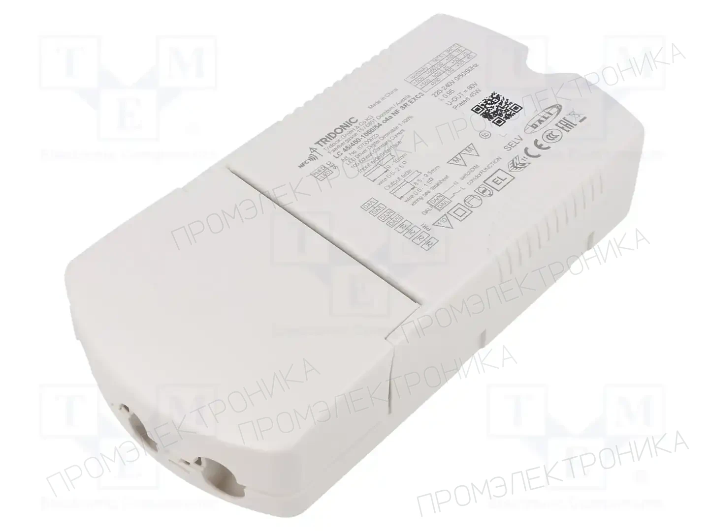 TRIDONIC LC 45/450-1050/54 O4A NF SR EXC3 — Блоки питания для LED
