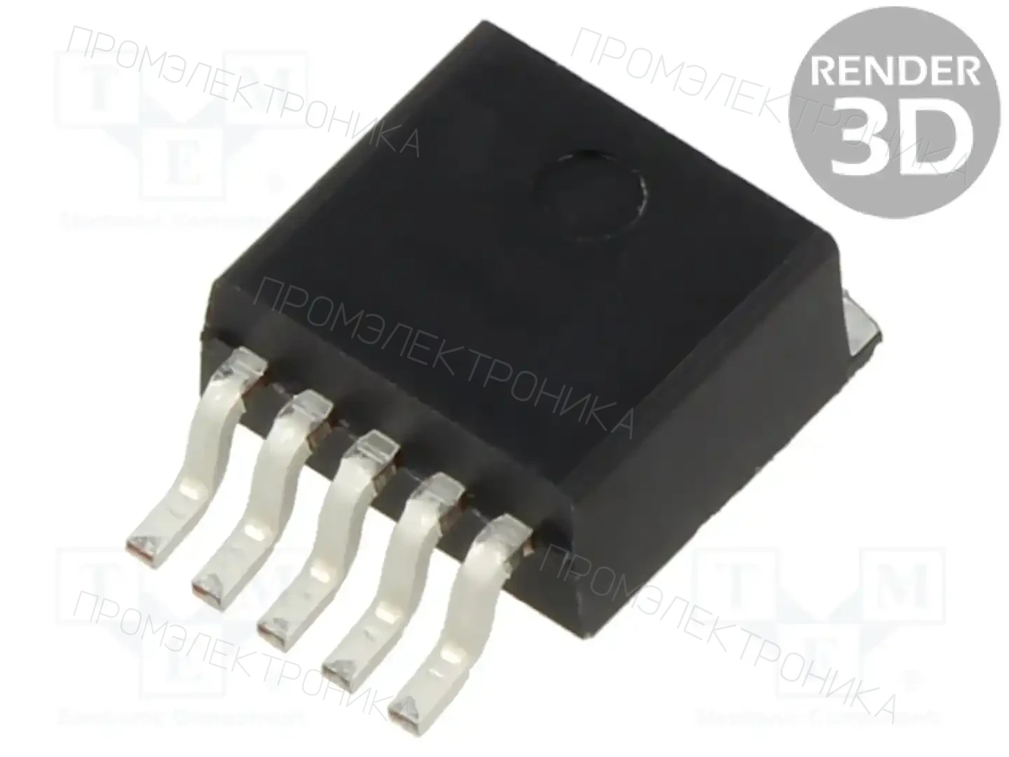 onsemi LM2575D2T-ADJG — Регуляторы напряжения - микросхемы DC/DC