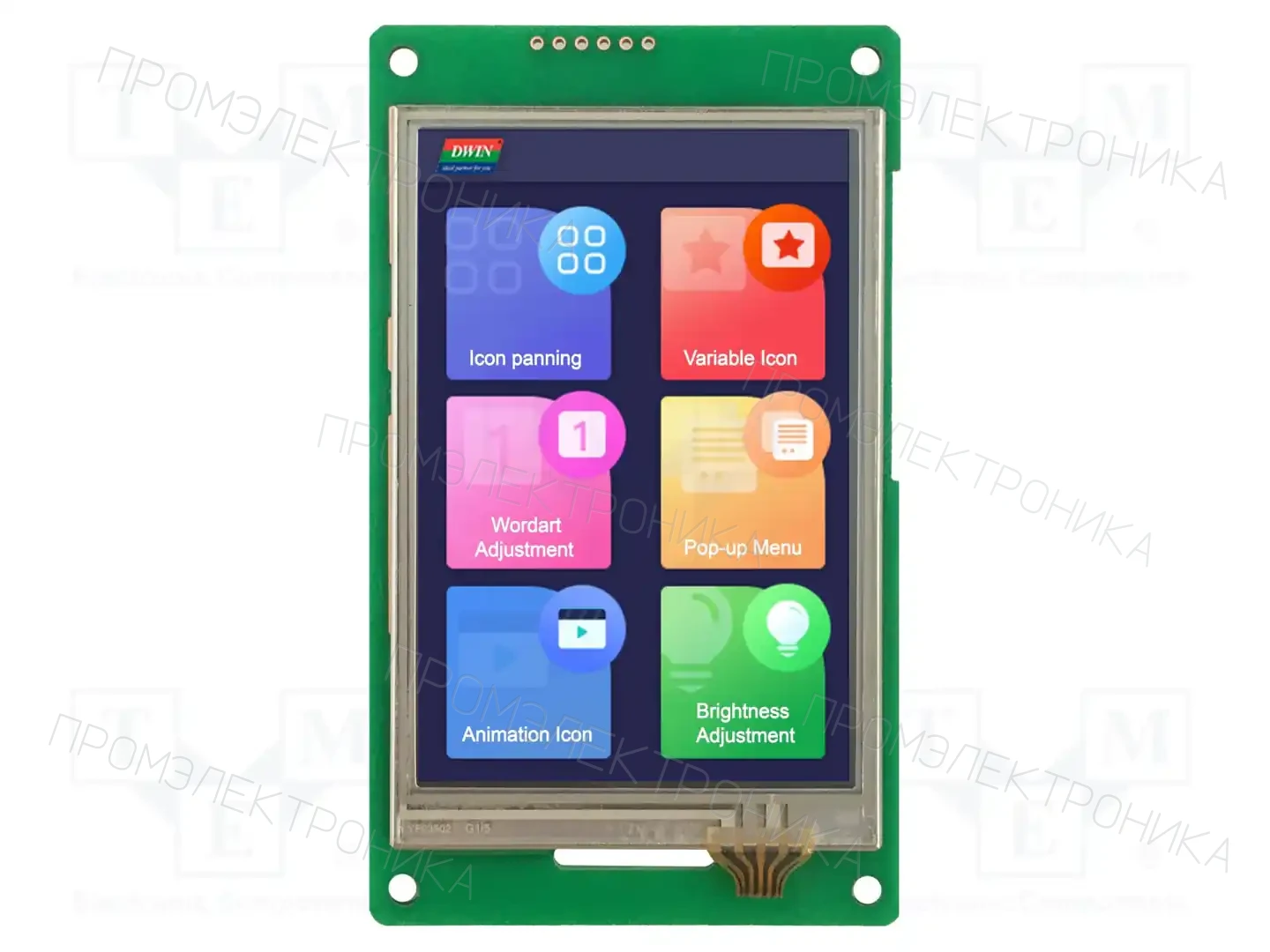Dwin Technology DMG48320C035_03WTR — Интеллигентные дисплеи