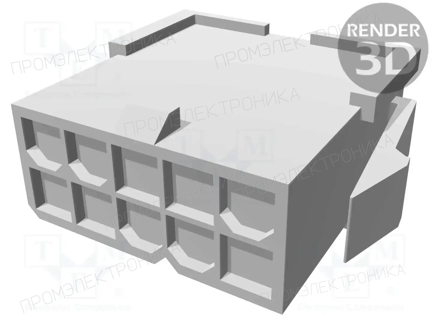 TE Connectivity 1-1586861-0 — Разъeмы сигнальные растр 4,20мм