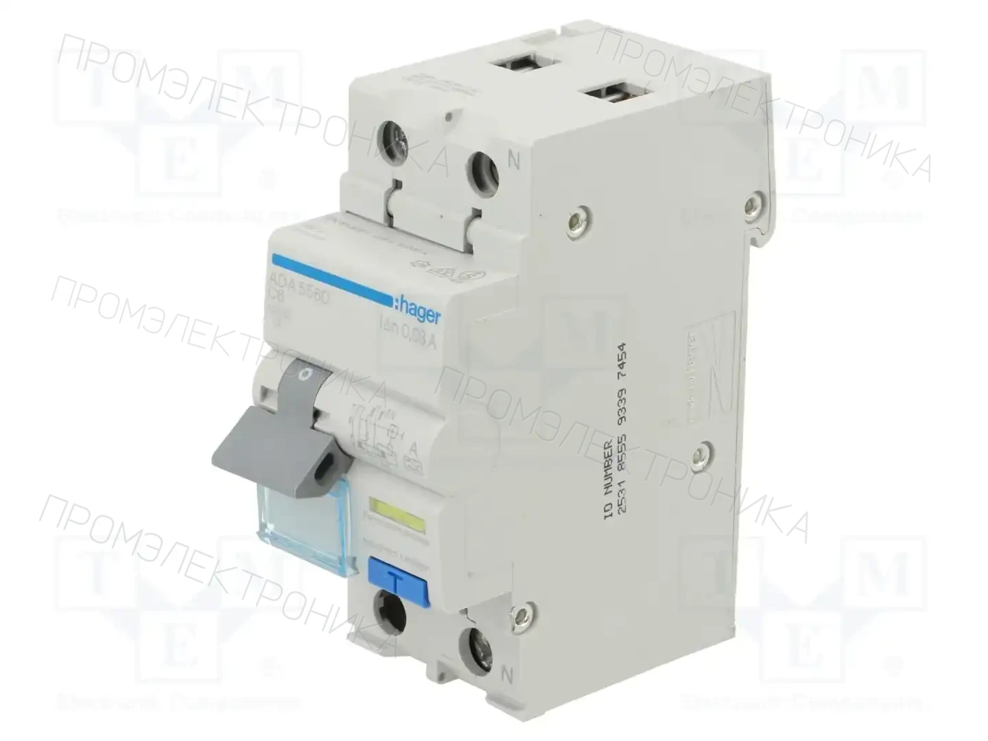 HAGER ADA556D — Дифференциальные выключатели