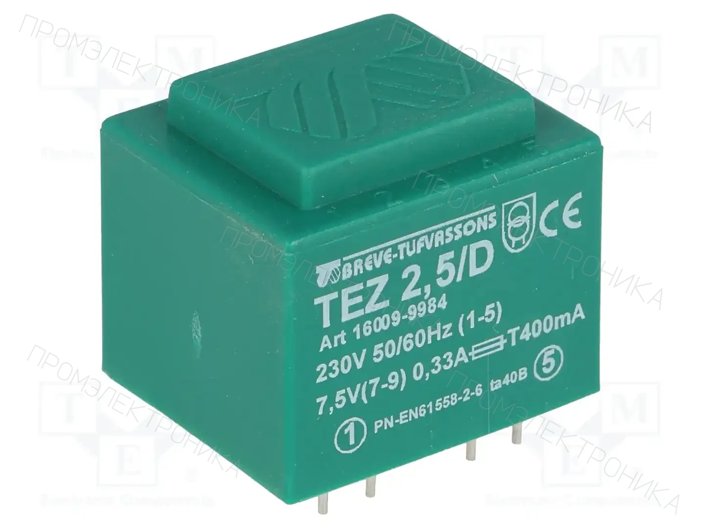 BREVE TUFVASSONS 16009-9984 — Трансформаторы PCB