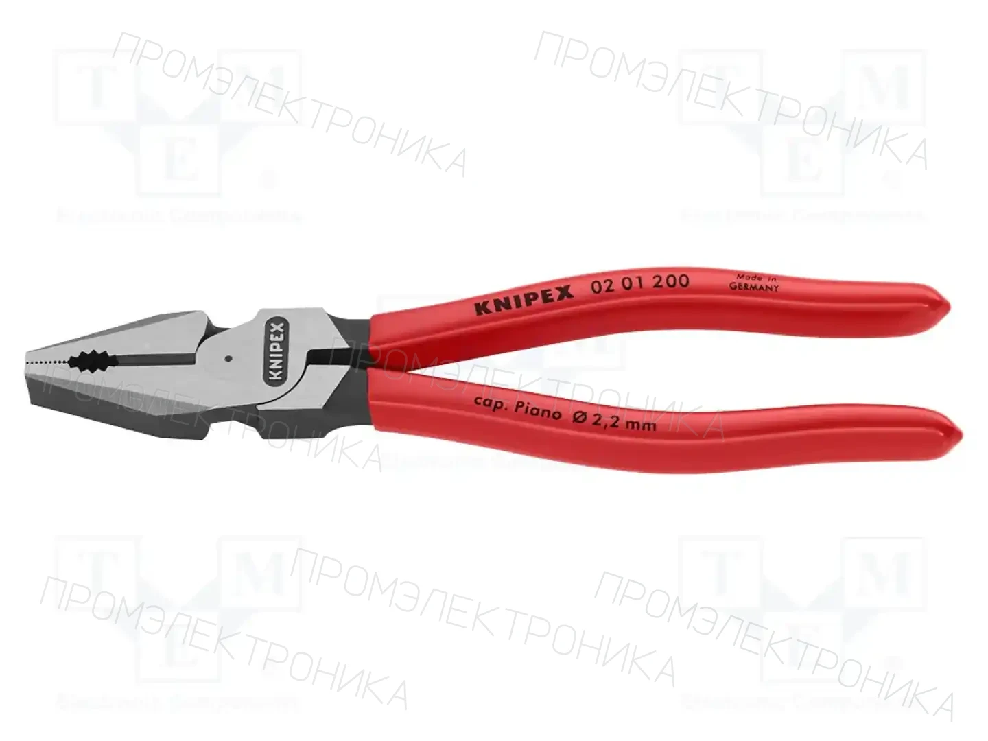 KNIPEX 02 01 200 — Клещи-кусачки универсальные
