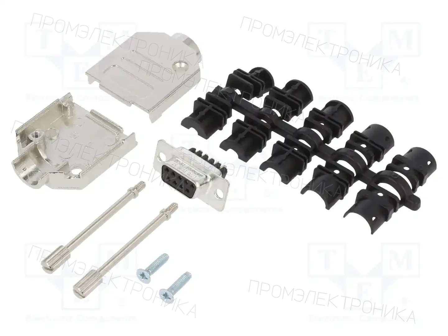 AMPHENOL COMMUNICATIONS SOLUTIONS L17DTZK09+L77DE09SST — Комплектные штекеры D-Sub