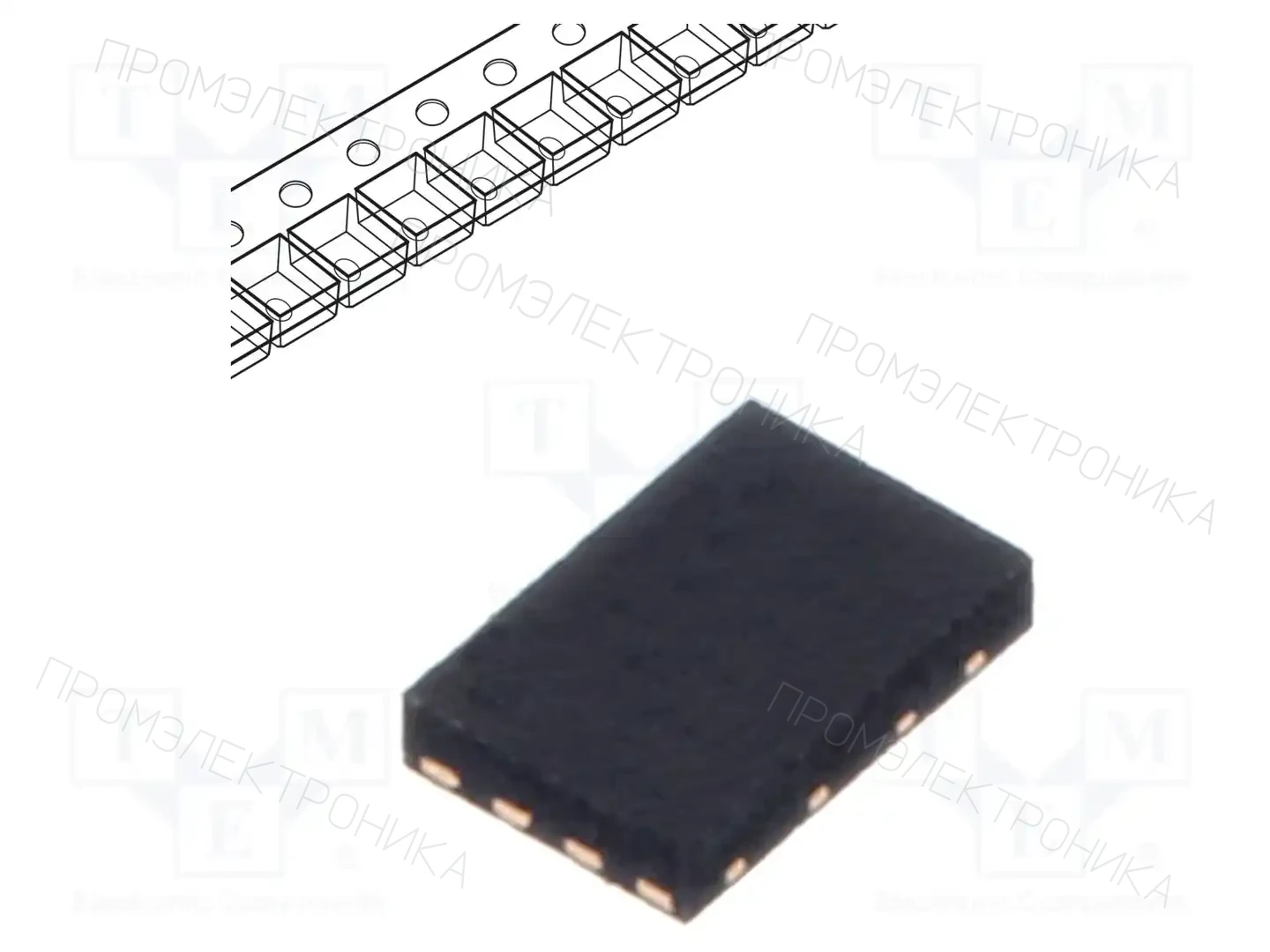 Texas Instruments TMUX1574RSVR — Мультиплексоры и переключатели аналог
