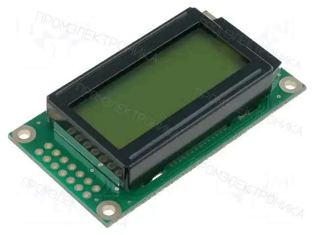 RAYSTAR OPTRONICS RC0802A-YHW-ESV — Дисплеи LCD буквенно-цифровые