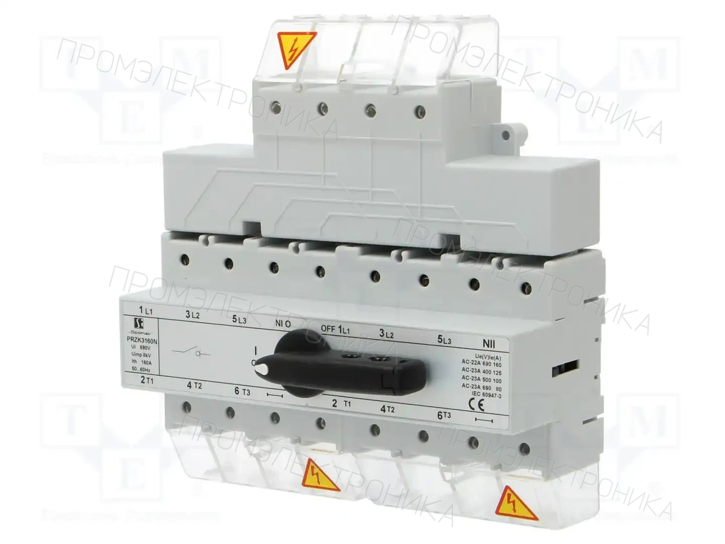 SPAMEL PRZK-3160N\W02 — Переключатели кулачковые