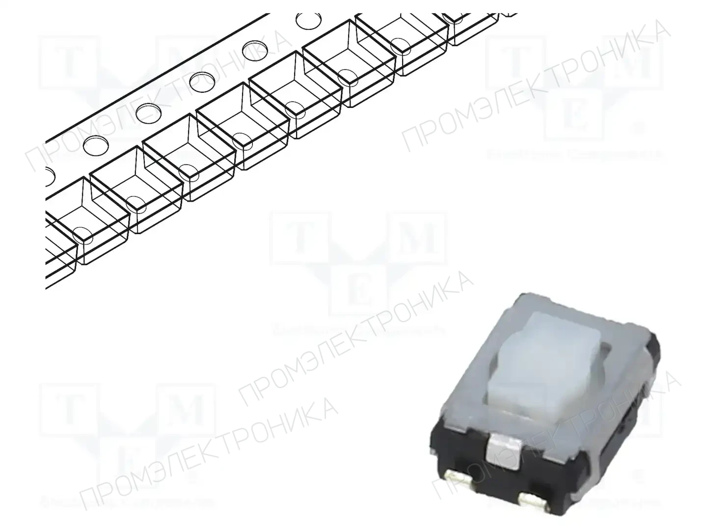 PANASONIC EVQP2002M — Микропереключатели TACT