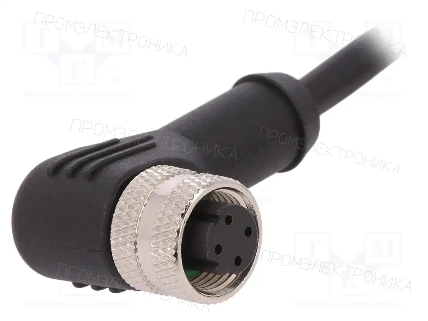 BULGIN PXPTPU12RAF04DCL010PUR — Соединения M12 с проводом