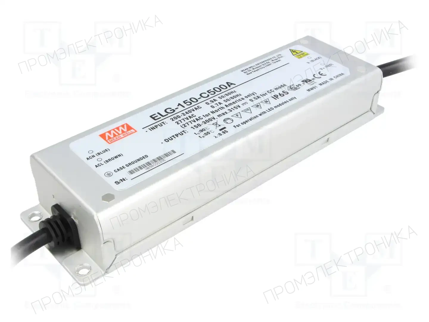 MEAN WELL ELG-150-C500A — Блоки питания для LED