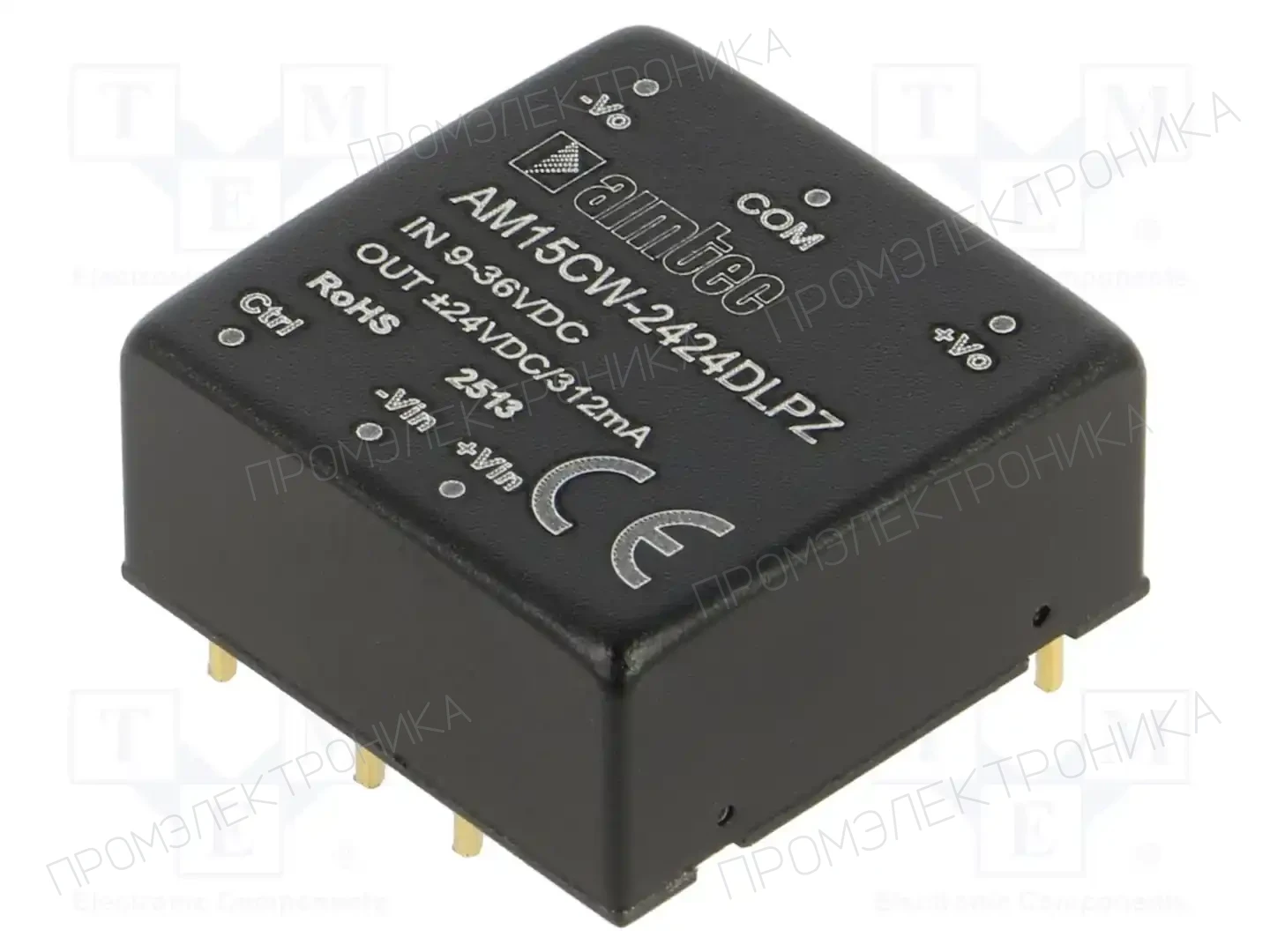 AIMTEC AM15CW-2424DLPZ — Преобразователи DC/DC