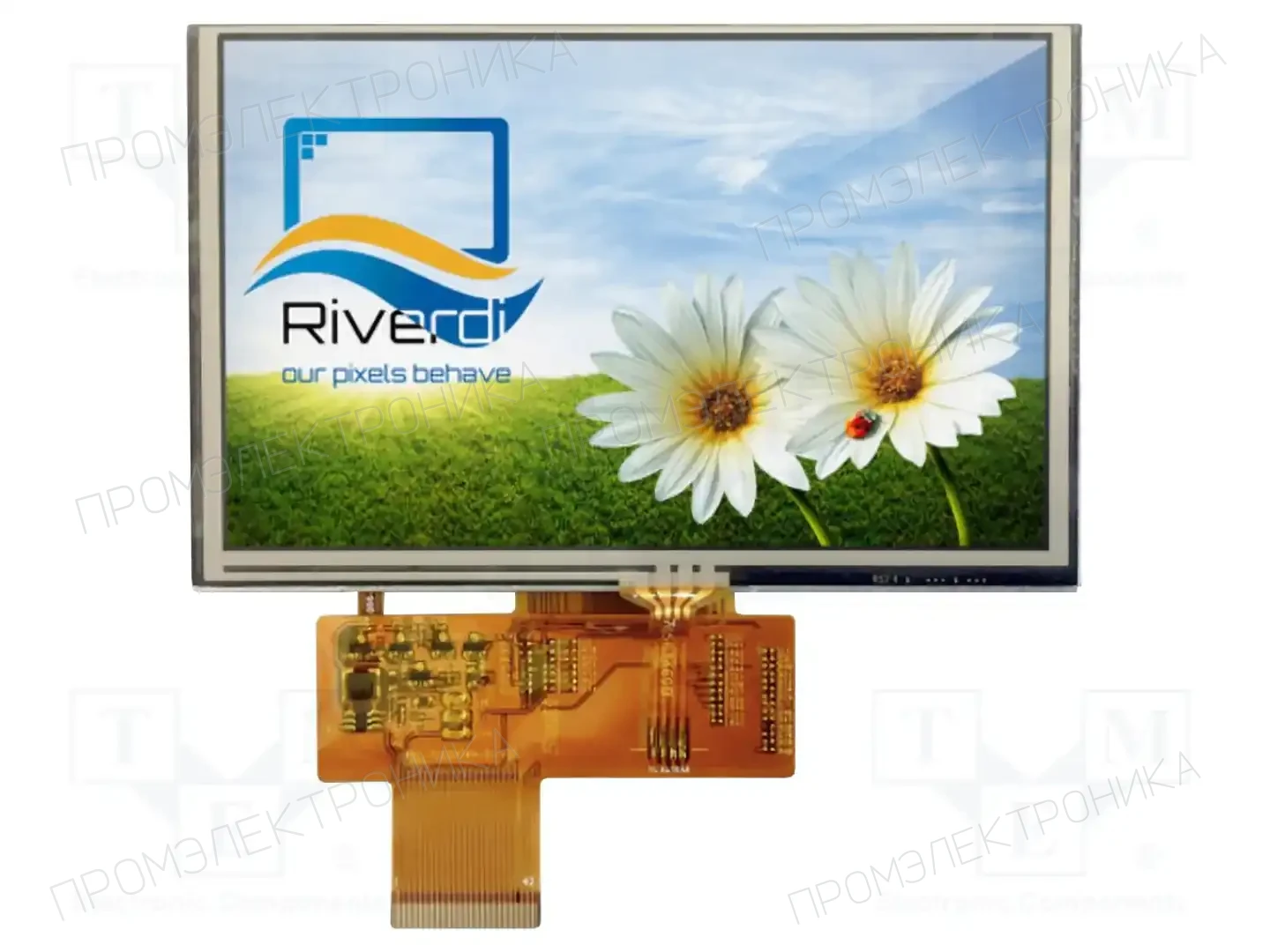 Riverdi SM-RVT50AQTNWR00 — Интеллигентные дисплеи