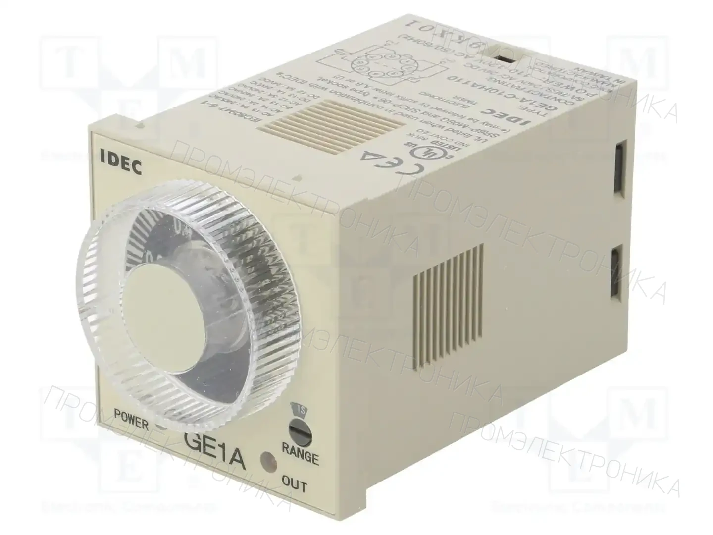 IDEC GE1A-C10HA110 — Временные аналоговые реле