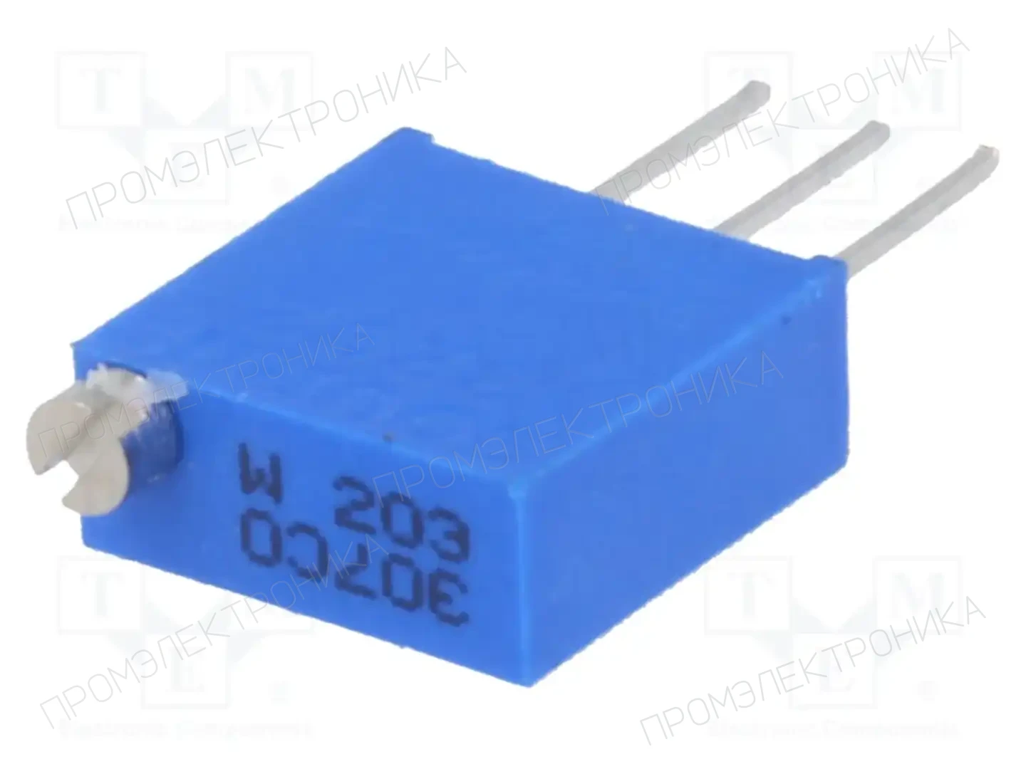 BOURNS 3292W-1-203LF — Потенциометры THT многооборотные 3/8 дм