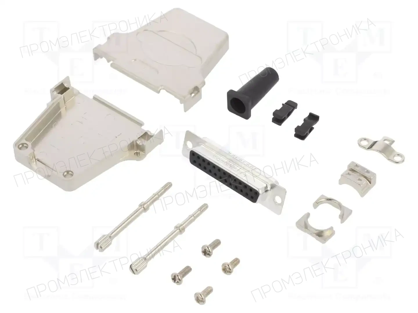 AMPHENOL COMMUNICATIONS SOLUTIONS L17DTZF25-LJS-RG+L77SDB25S — Комплектные штекеры D-Sub
