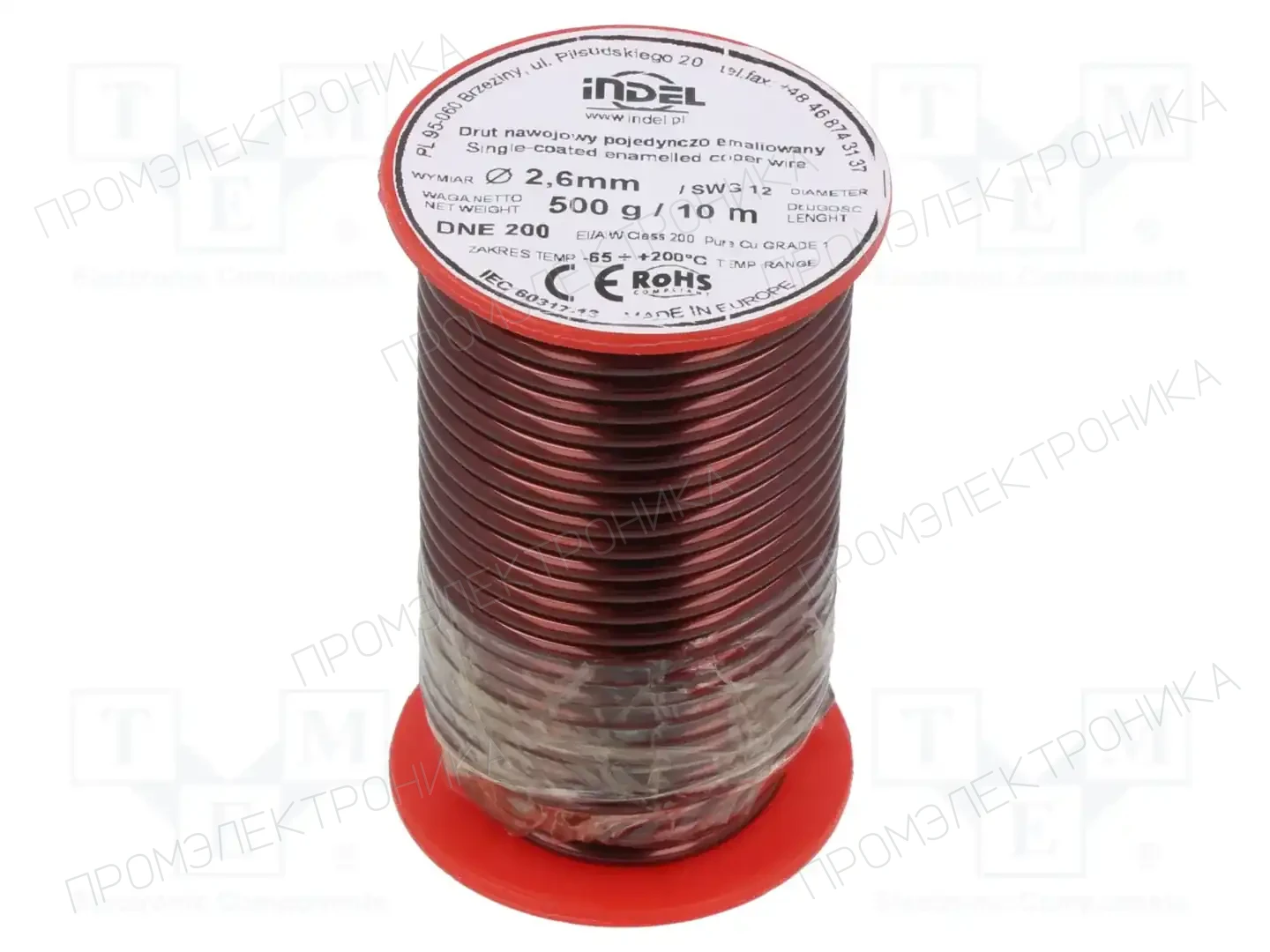 INDEL DNE2,6-500G — Проволока обмоточная
