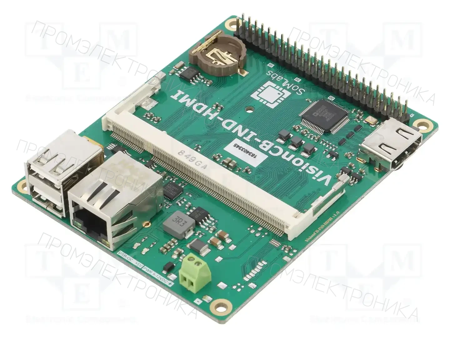 SOMLABS VISIONCB-6ULL-IND-HDMI V.1.0 — Наборы пусковые для систем NXP