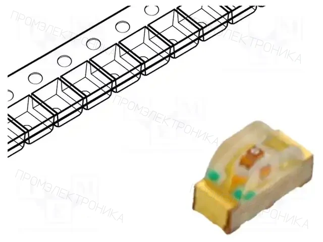 BROADCOM (AVAGO) HSMG-C120 — Светодиоды SMD цветные