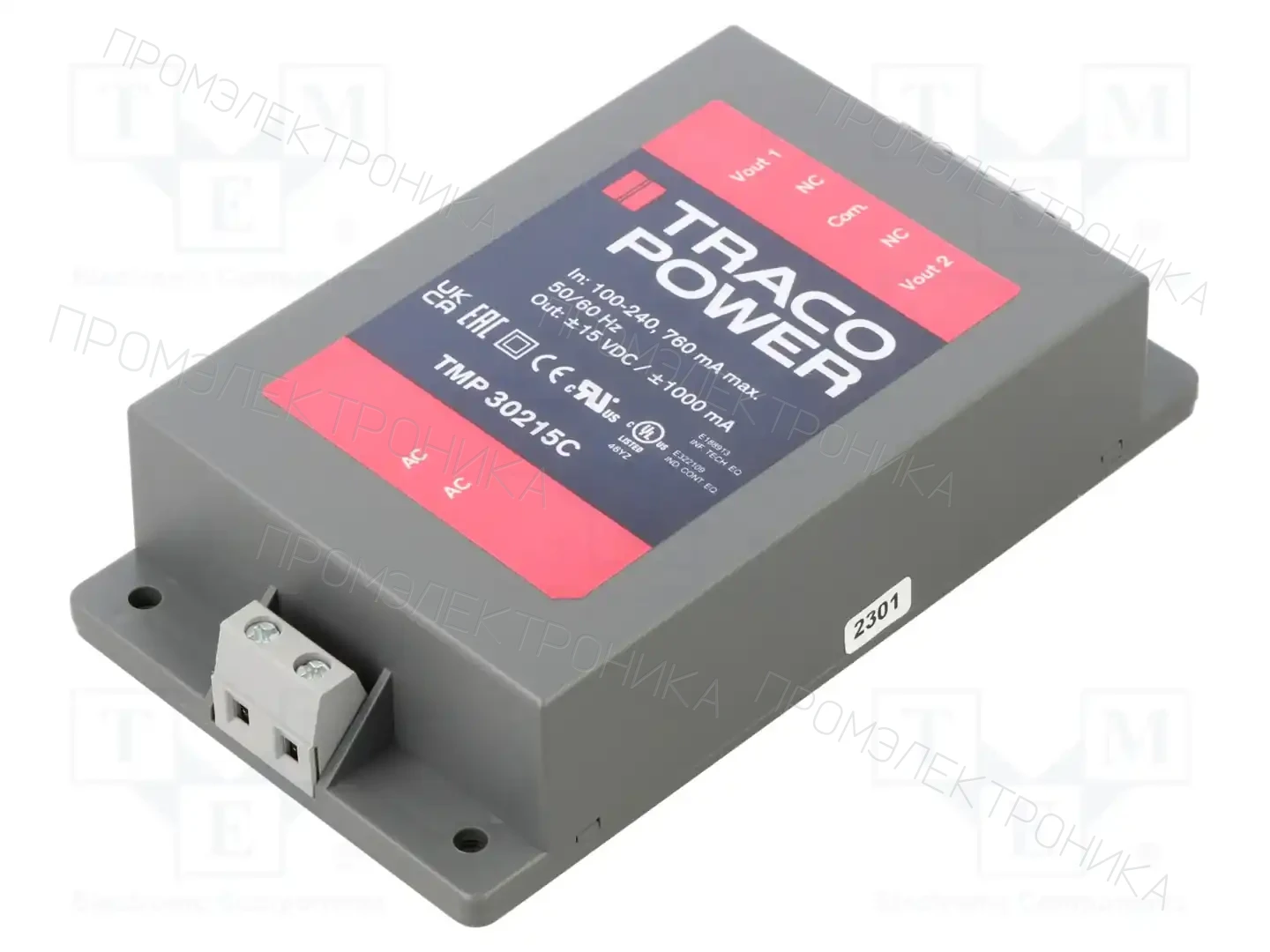 TRACO POWER TMP 30215C — Блоки питания для встраивания
