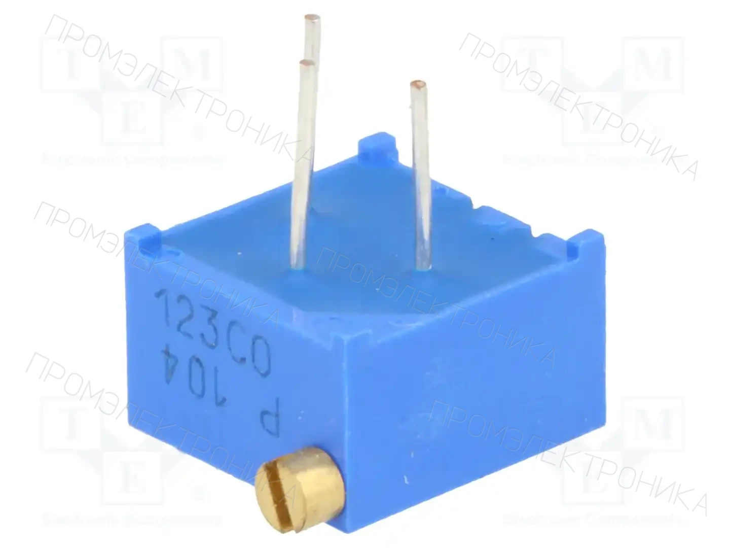 BOURNS 3299X-1-104LF — Потенциометры THT многооборотные 3/8 дм