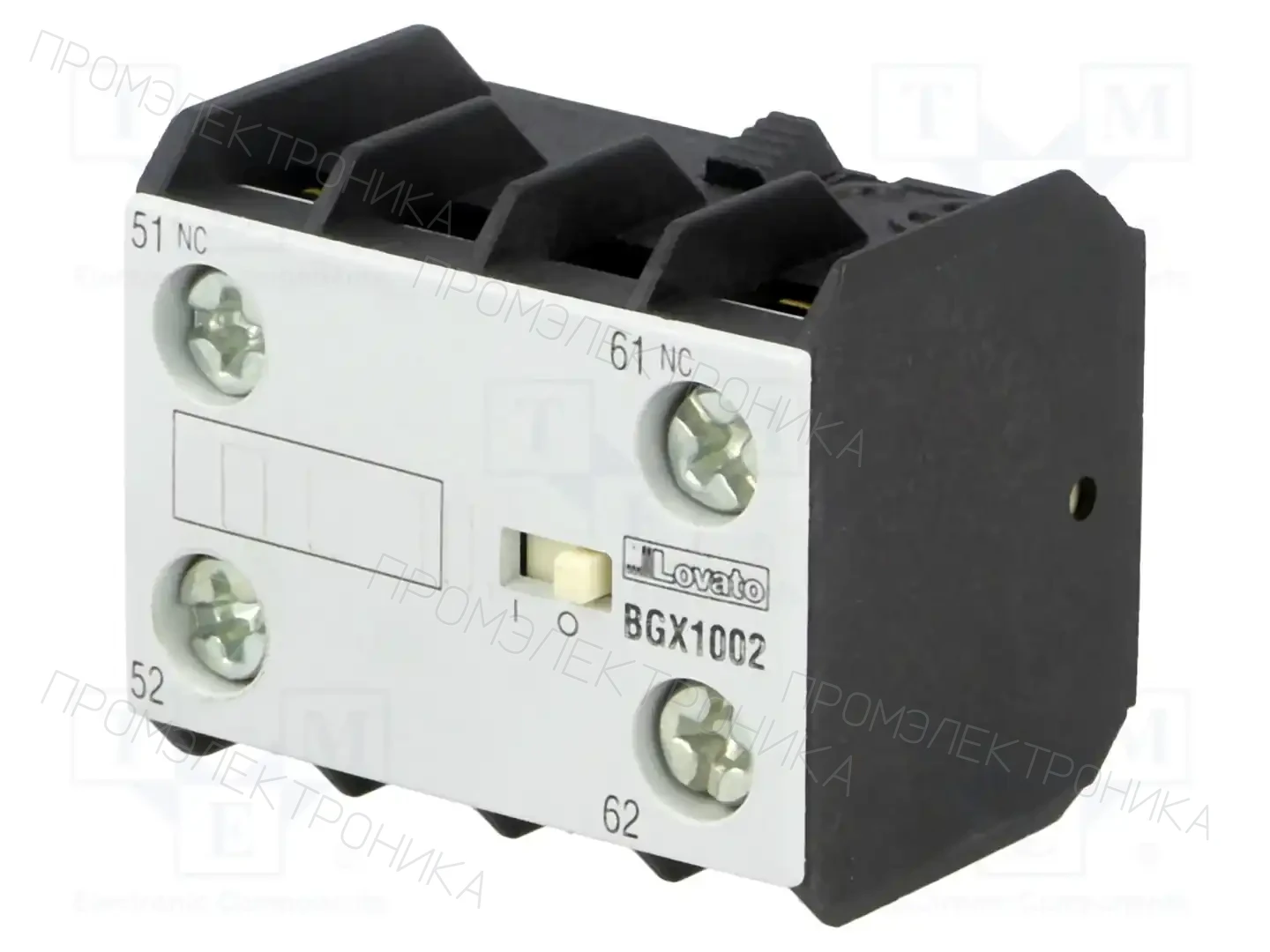 LOVATO ELECTRIC 11BGX1002 — Контакторы - дополнительное оборудование