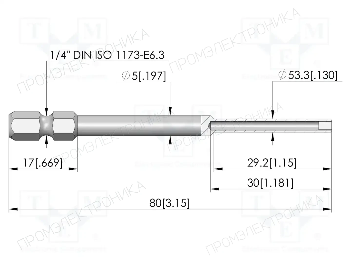 INGUN BIT-VF-3M-B — Инструменты для установки и извлечения