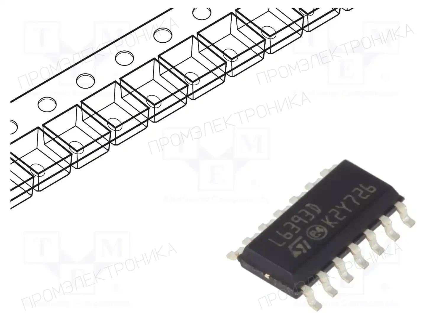 STMicroelectronics L6393D — Драйверы MOSFET/IGBT