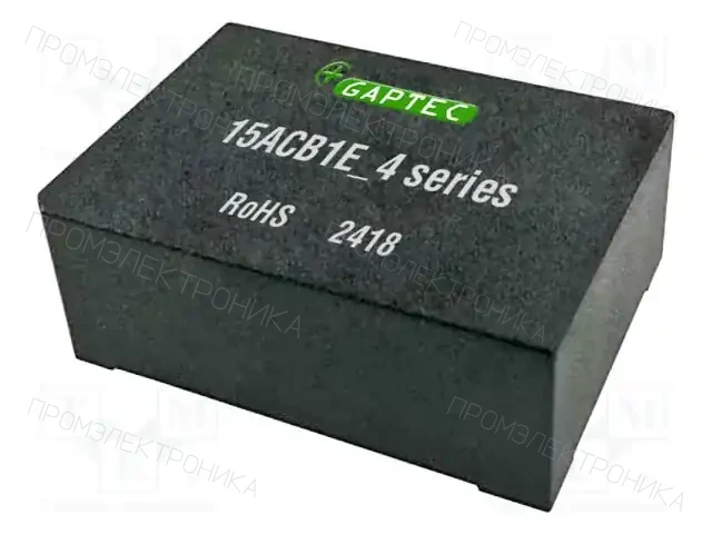 GAPTEC Electronic 15ACB1E_20S4 — Преобразователи AC/DC для PCB