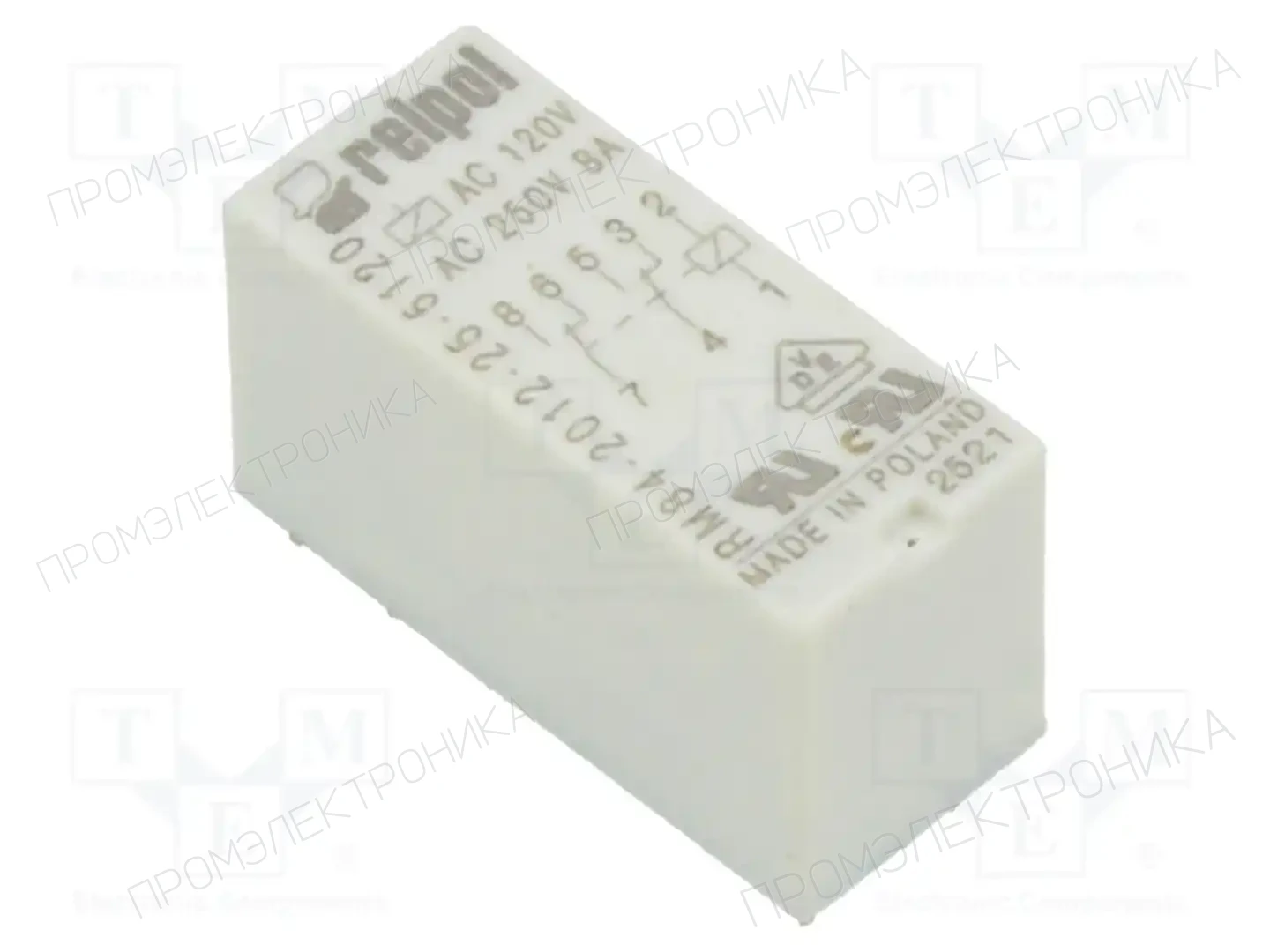 RELPOL RM84-2012-25-5120 — Реле электромагн. миниатюрные