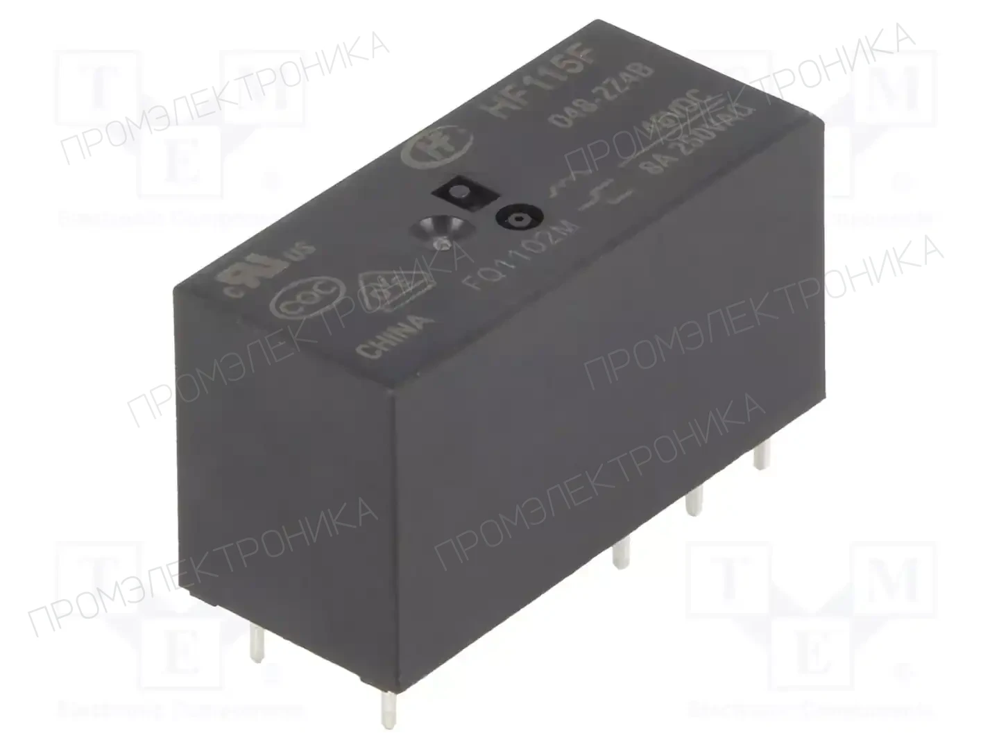 HONGFA RELAY HF115F/048-2Z4B — Реле электромагн. миниатюрные