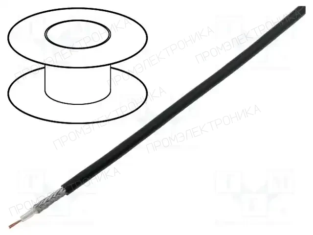 TECHNOKABEL YWL50-0.45/1.3-BK — Провода коаксиальные