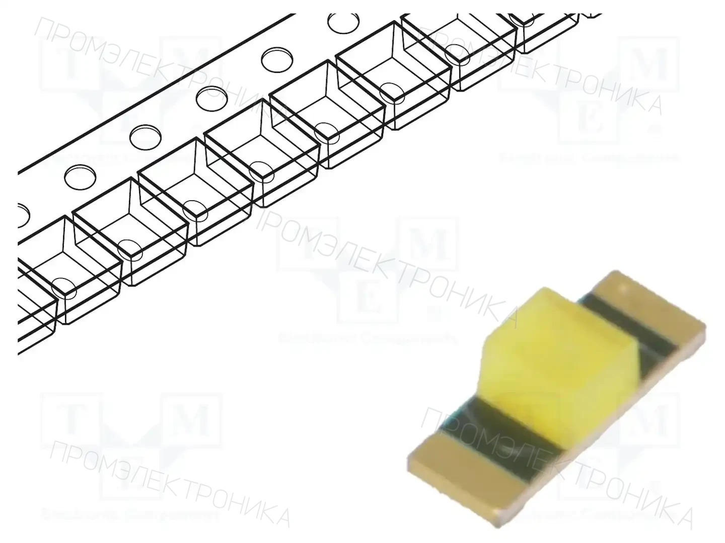 BROADCOM (AVAGO) HSMW-C265 — Светодиоды SMD белые